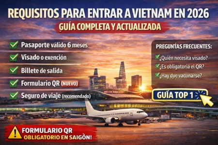 Requisitos para entrar a Vietnam en 2026: guía completa y actualizada
