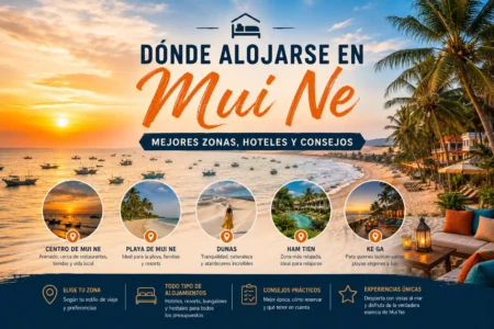 Dónde Alojarse en Mui Ne: Mejores Zonas, Hoteles y Consejos (2026)